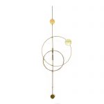 Kaja Skytte Wall Orbit Brass Art Home Hanging decoration Plants Planteplaneter København Design For her Unik Gaveidéer Inspiration Minimalism Galaxy Globe Scandinavian Danish Julegaveidé Fri fragt