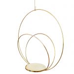 Kaja Skytte Circle Podium Brass Hanging decoraiton Plants Planteplaneter København Design Unik Gaveidéer Inspiration Minimalism Scandinavian Danish Julegaveidé Fri fragt