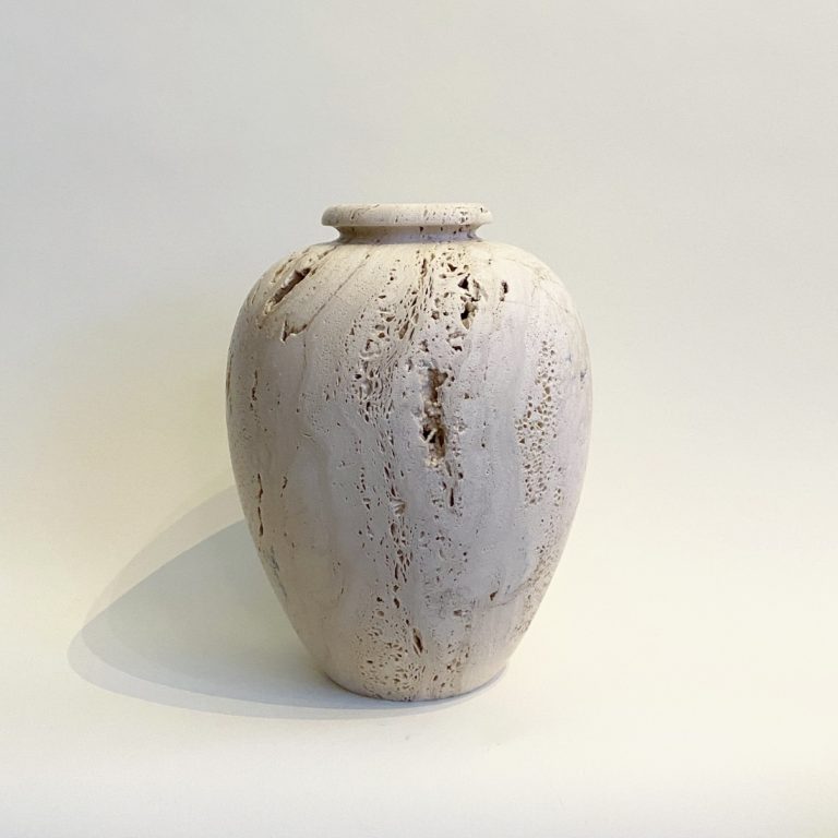 Travertine Vase