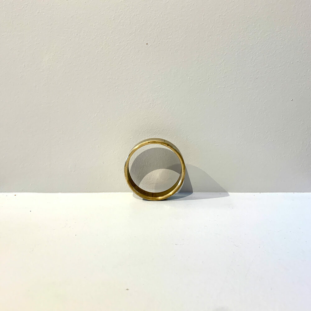 Brass ring kaja skytte design Danish design