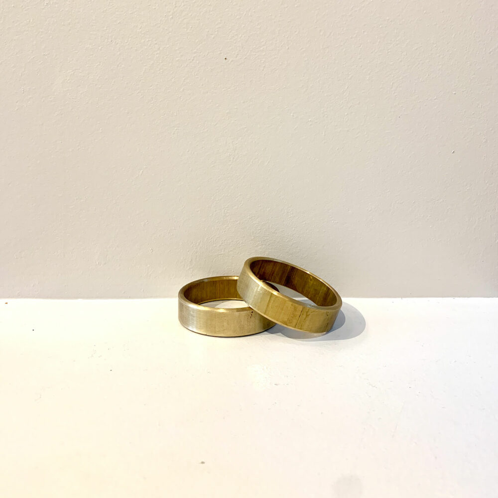 Brass ring kaja skytte design Danish design